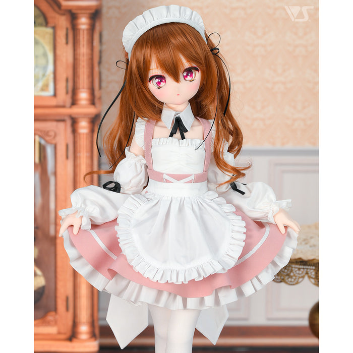 Maid Headband & Apron Set (Black Ribbon)