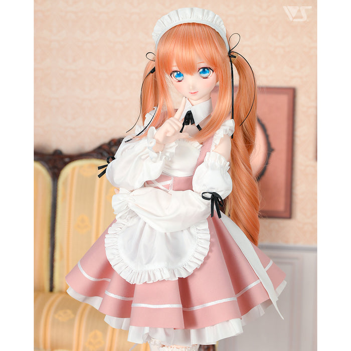 Maid Headband & Apron Set (Black Ribbon)
