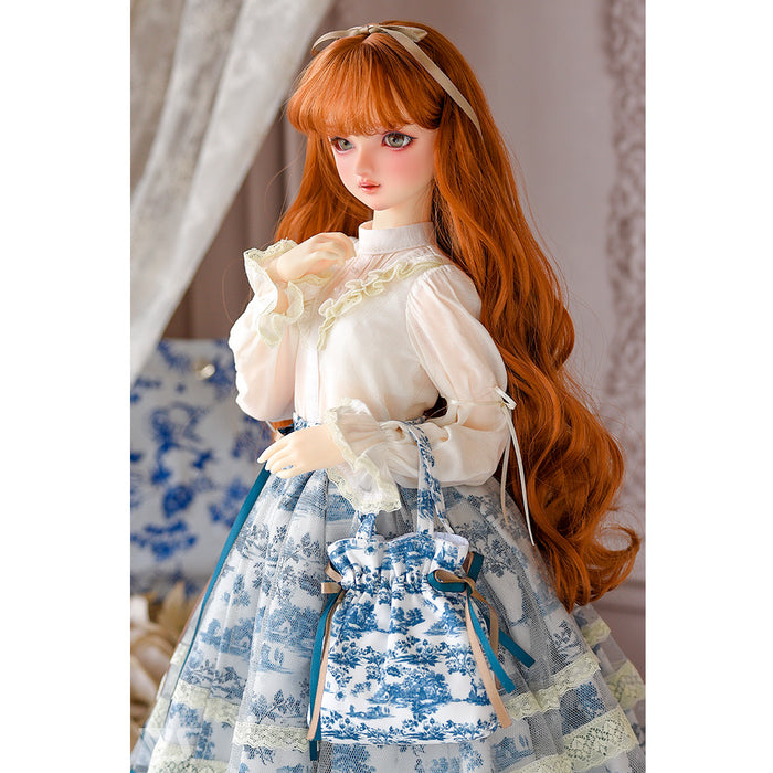 Toile de Jouy Bag & Shoes Set