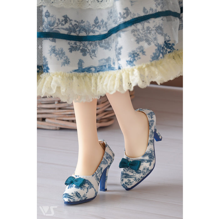 Toile de Jouy Bag & Shoes Set