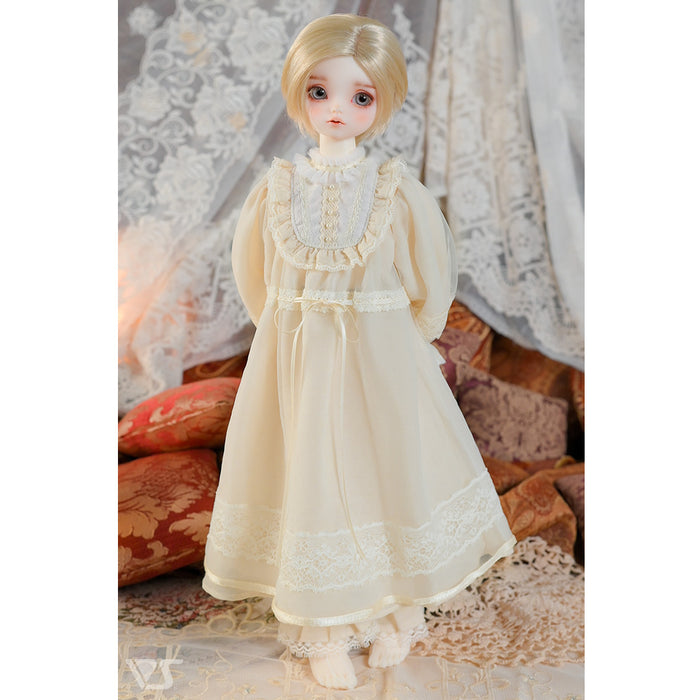 Tulle Collar Blouse Set / Mini