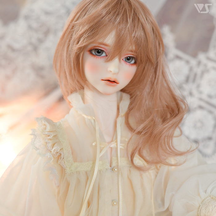 Tulle Collar Blouse Set