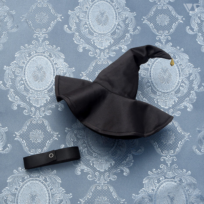 Moon Drop Wizard Hat (Black)