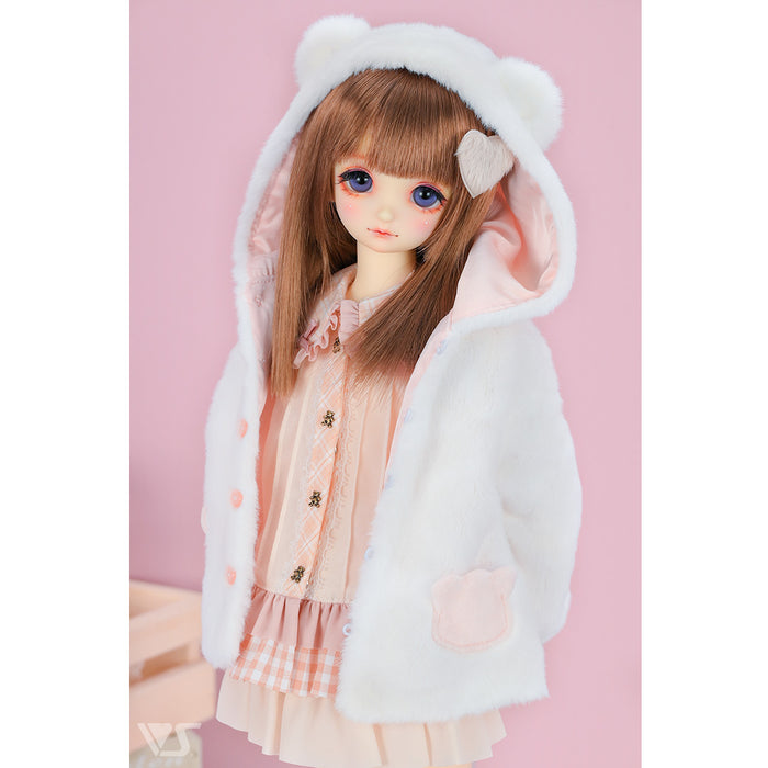 Bear Ears Coat / Mini (Strawberry Milk)