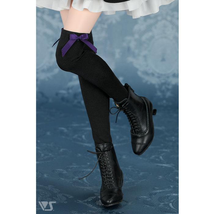 SD Socks (Black / Purple Ribbon)