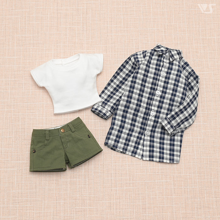Oversized Shirt & Shorts Set