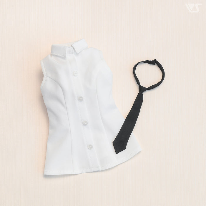 Sleeveless Shirt & Tie Set