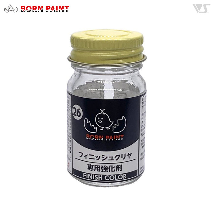 Born Paint 026 Finish Clear Dedicated Strengthening Agent 10ml