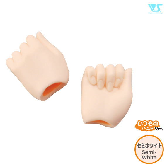 DD Loosely Fisted Hands - DDII-H-07