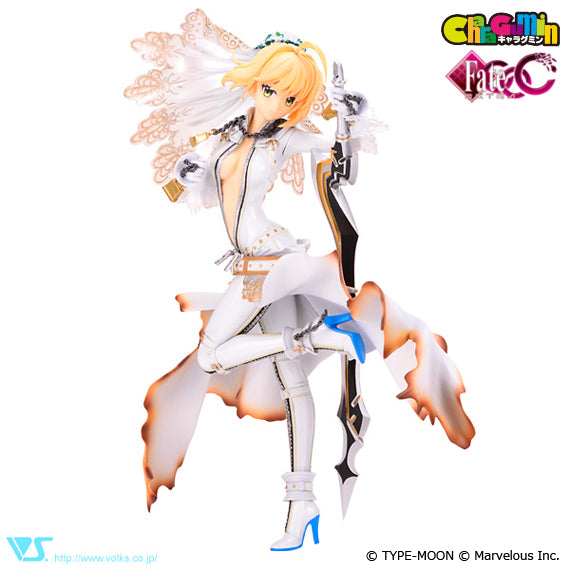 Fate/EXTRA CCC - Saber Bride 1/8 Scale - Colored Resin Garage Kit