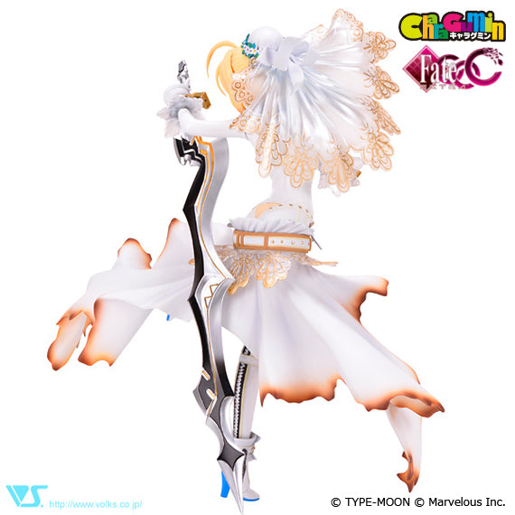 Fate/EXTRA CCC - Saber Bride 1/8 Scale - Colored Resin Garage Kit