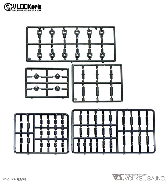 Vlocker Support VLOCKer's JOINT SET 3R (Black Ver.) โ VOLKS USA, INC.