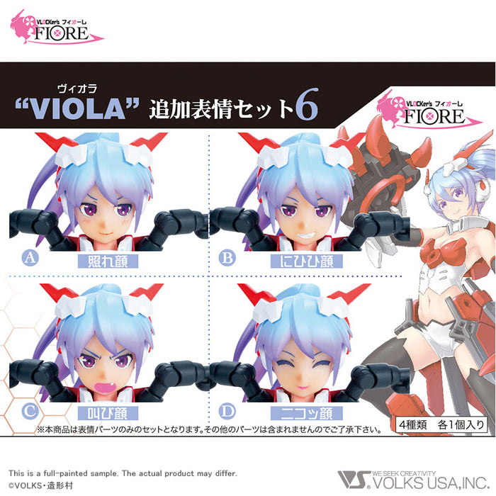 VLOCKer's FIORE VIOLA Additional Faces Set No.6