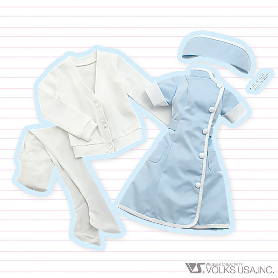 Smile Nurse Set (Light Blue)