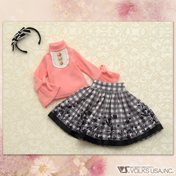 Pastel Color Knit Set (Cherry Pink) / Mini