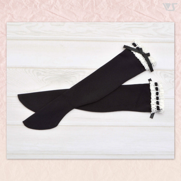 SD Socks with Lace (Black)
