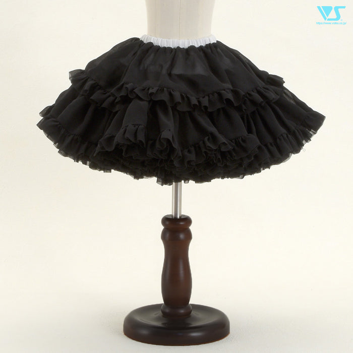 Pompon Skirt (Black)