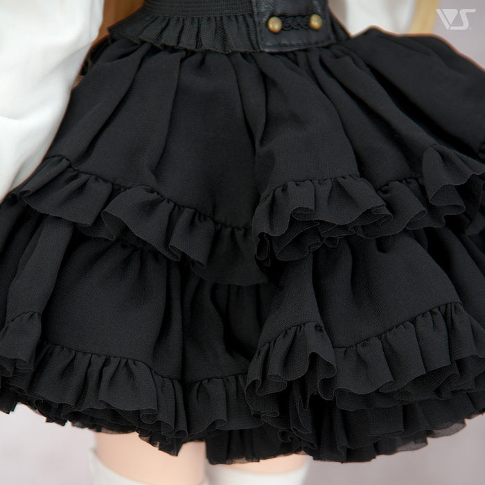 Pompon Skirt (Black)