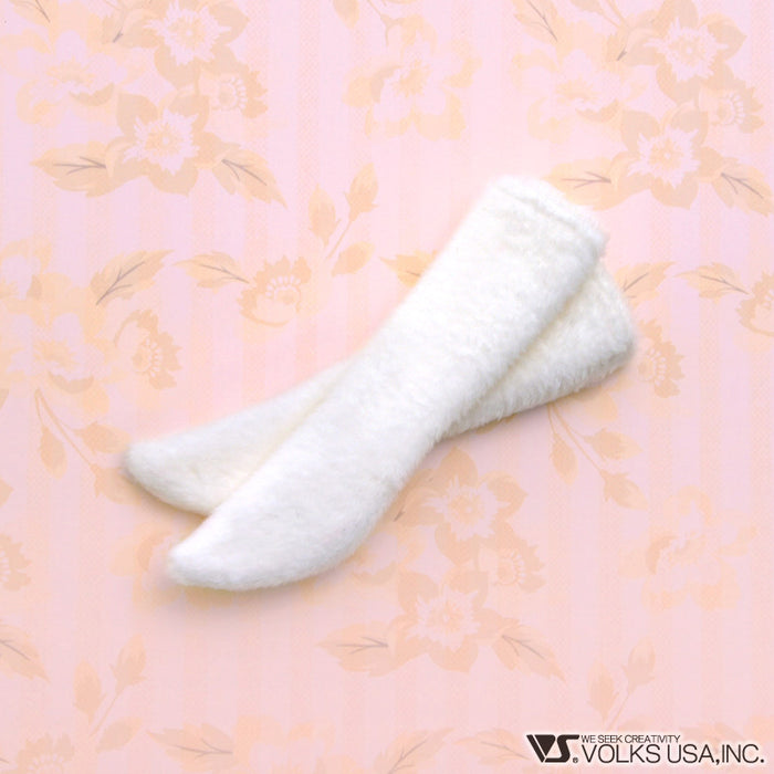 SD Fluffy Socks (White)