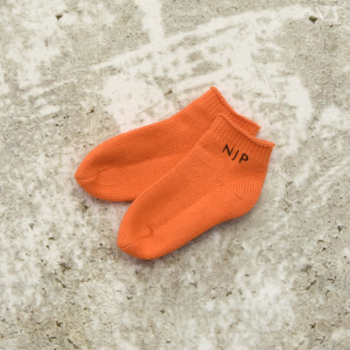 NJP Logo Short Socks (Orange)