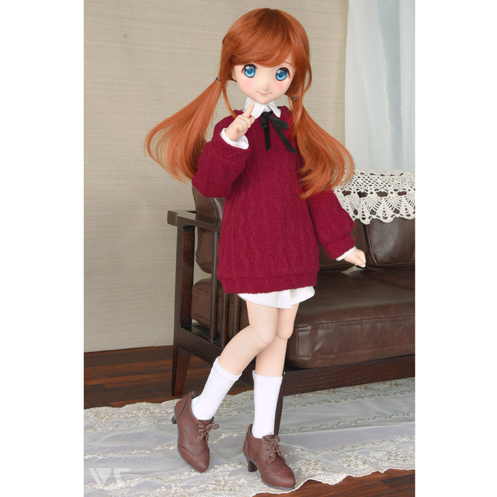 Sweater Dress Set / Mini (Bordeaux)