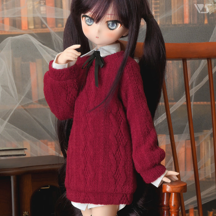 Sweater Dress Set / Mini (Bordeaux)