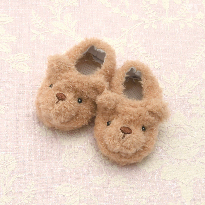 Teddy Bear Plush Slippers