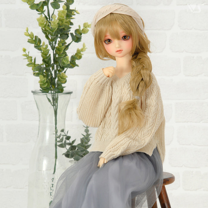 Loose Sweater & Tulle Skirt Set