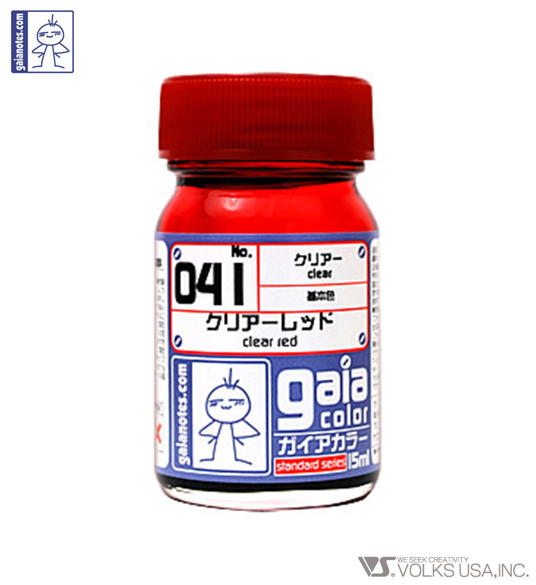 Gaia Clear Color 041 Clear Red — VOLKS USA, INC.