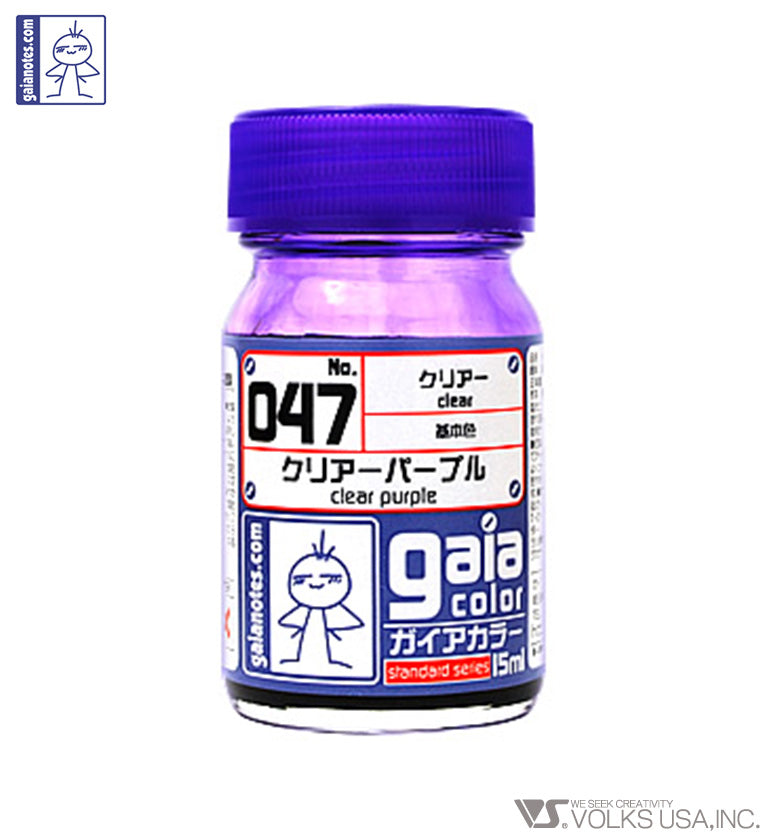 Gaia Clear Color 047 Clear Purple — VOLKS USA, INC.