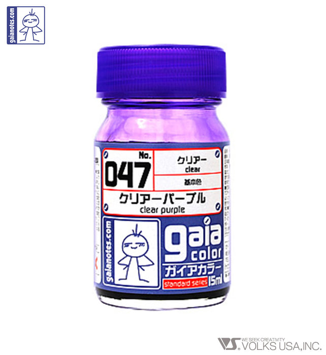 Gaia Clear Color 047 Clear Purple