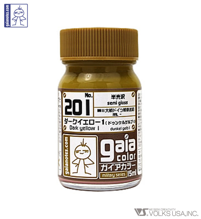 Gaia Military Color 201 Dark Yellow 1