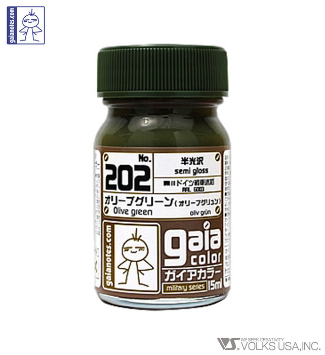 Gaia Military Color 202 Olive Green