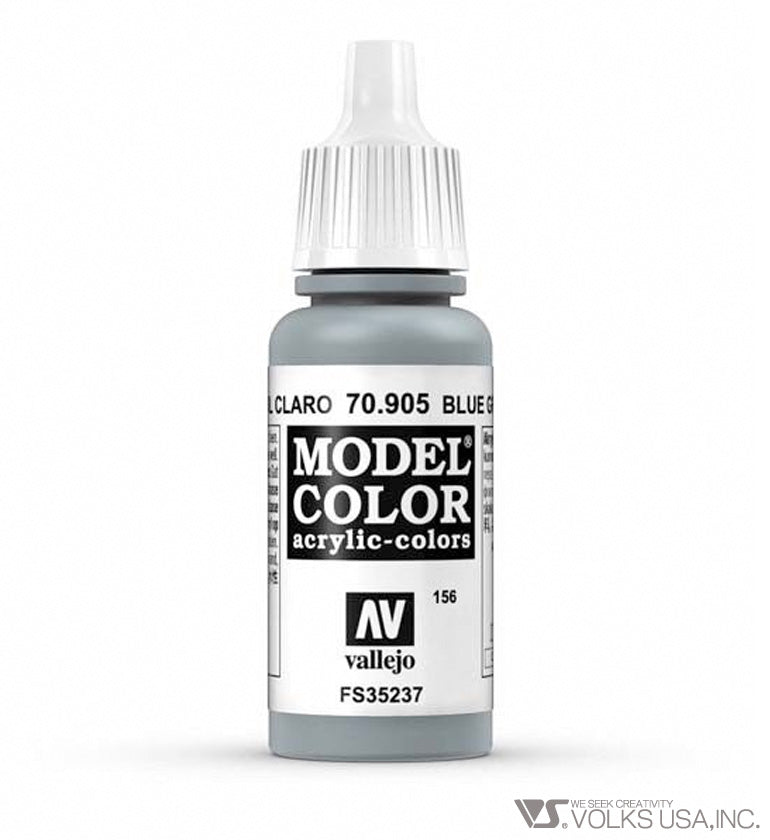Vallejo Model Color Acrylfarbe – Pastel Blue, Hochpigmentiert & Deckend