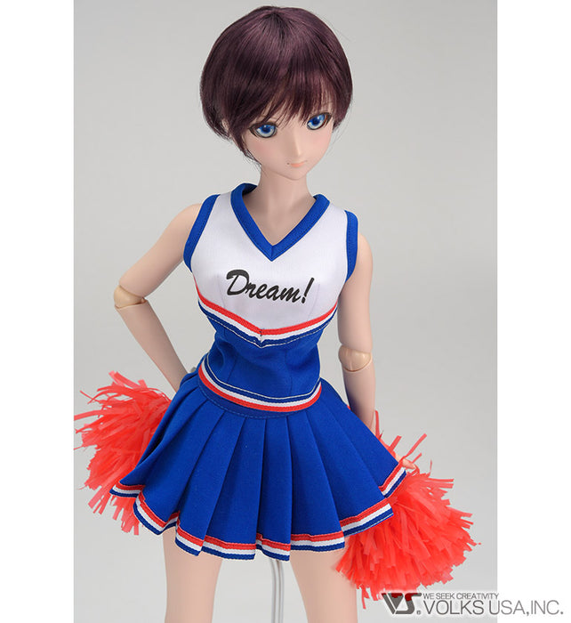 Dreamy Blue Cheerleader Set (L Bust)