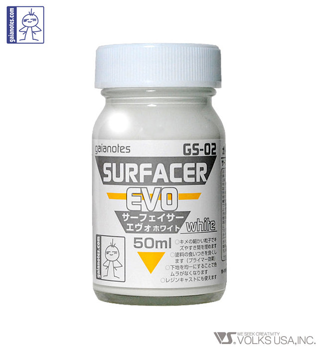 Gaianotes GS-02 Surfacer Evo White