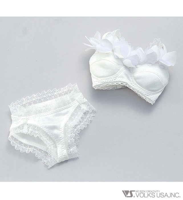 White Floral Bra & Panties
