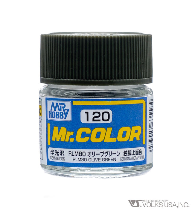 Mr. Color C120 Semi-Gloss RLM80 Olive Green