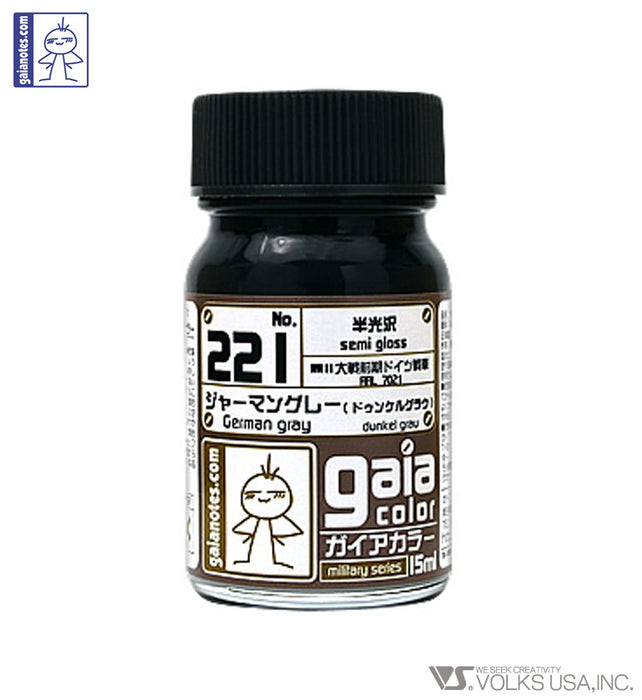 Gaia Military Color 221 German Gray (Dunkel Grau)