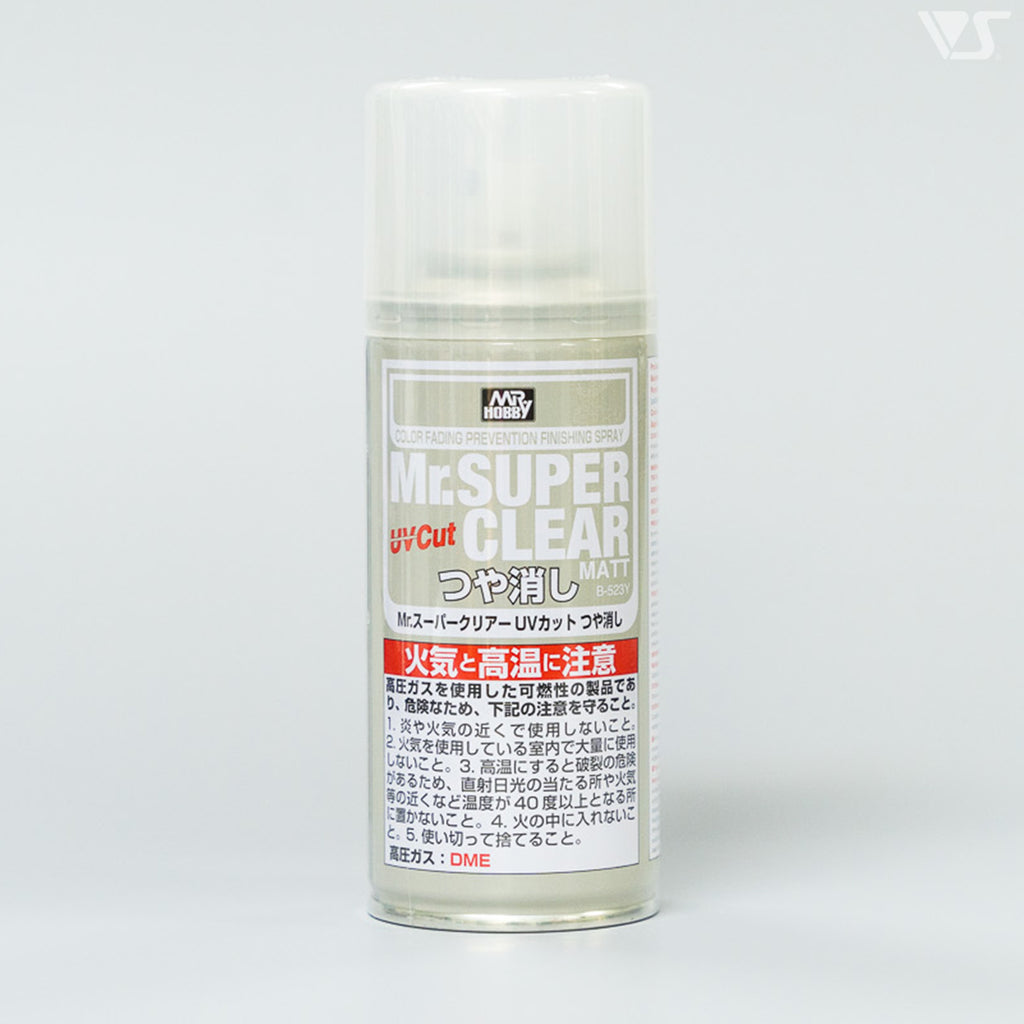 GUNB523 Gunze Sangyo Mr Super Clear Flat UV Cut 170ml #B523 - Sprue  Brothers Models LLC