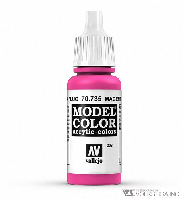 Vallejo Model Color, Magenta Fluorescent, 17ml 70.735