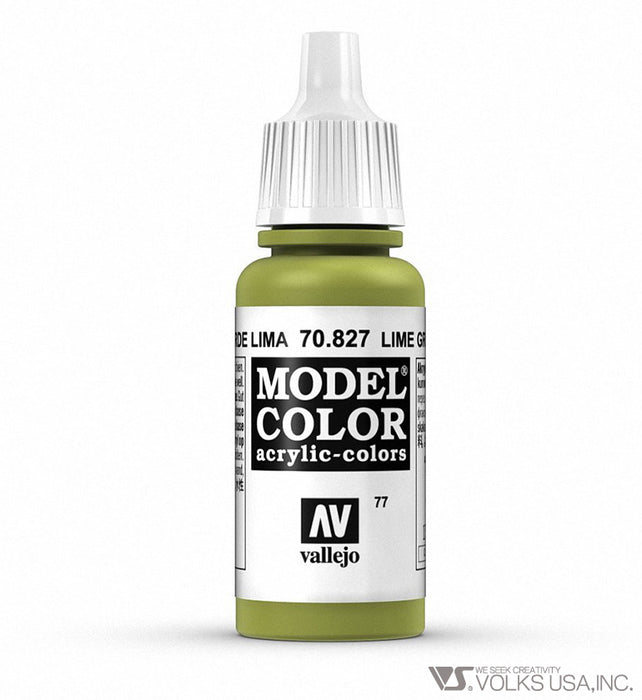 Vallejo Model Color, Lime Green, 17ml 70.827