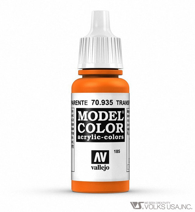Vallejo Model Color, Transparent Orange, 17ml 70.935