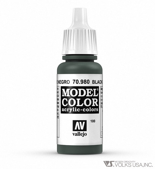 Vallejo Model Color, Black Green, 17ml 70.980