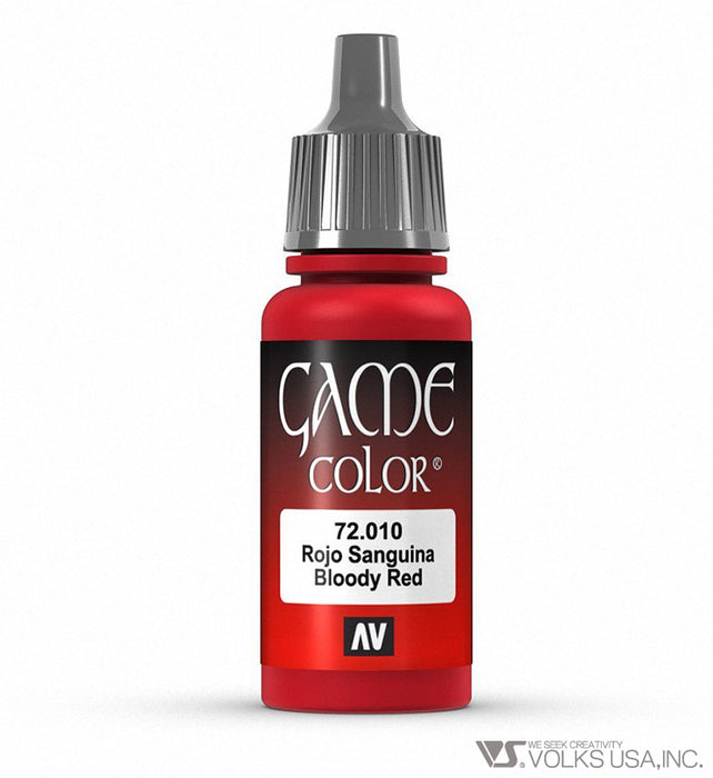 Vallejo Game Color, Bloody Red, 17ml 72.010