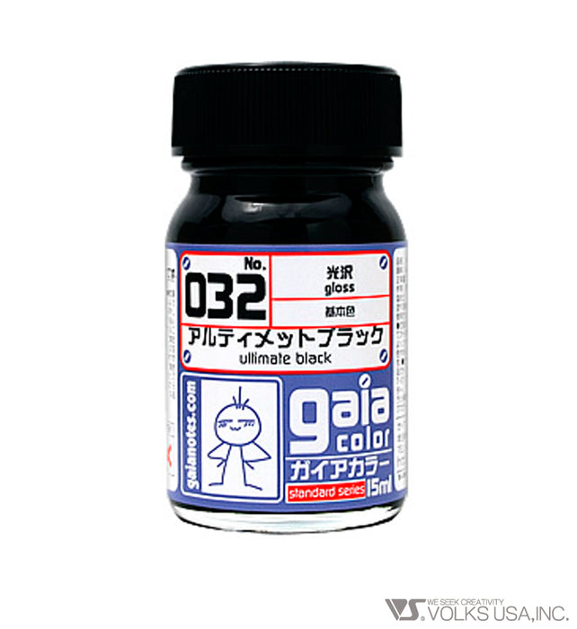 Gaia Basic Color 032 Gloss Ultimate Black