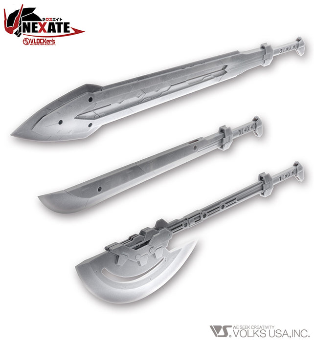 WEAPONS SET 01 C-S-A- Silver